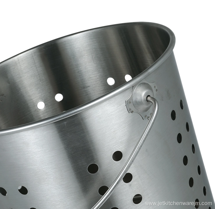 High Efficiency Stainless Steel Strainer Bucket