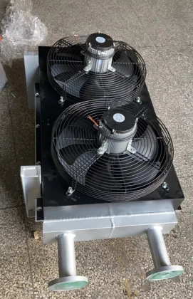 Air-cooled air compressor after cooler