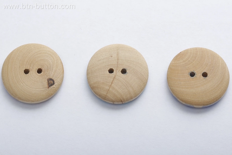 Customised Natural Wooden Buttons