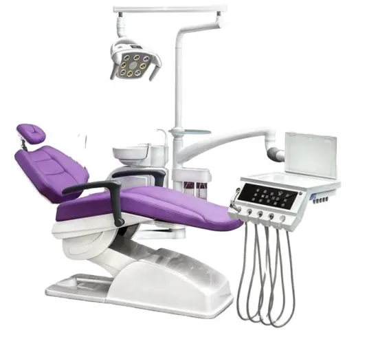 Multi-functional Dental Chair with LED Light: Comprehensive Dental Operator Chair Unit and Advanced Dental Equipment