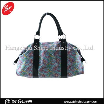 beauty printing tarvel bag/cheap weekender bag/handbag
