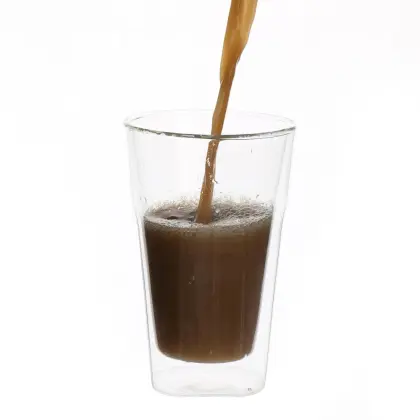Home coffee Cheap Double Wall Glass Cup