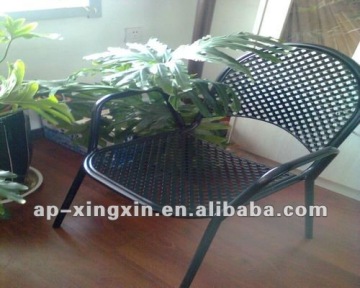 wire mesh outdoor chair
