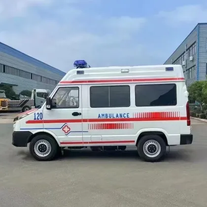 Hospital ambulance patient rescue vehicle