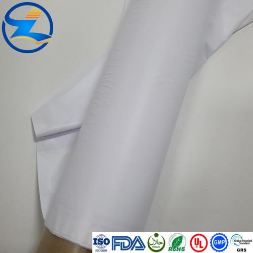 White Matte Soft PVC Films