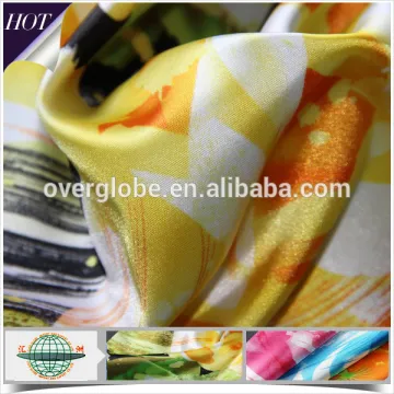 90gsm Printed Stretch Satin Fabric
