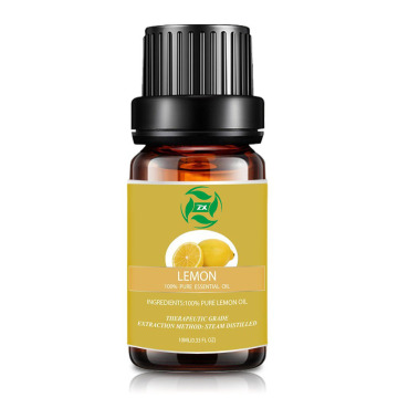 conjunto de óleo essencial orgânico lemongrass terapêutico crianças