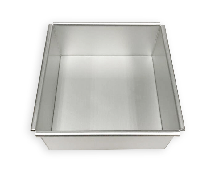 4'5'6'8'10' Square Aluminium Alloy Cake Mold (4)