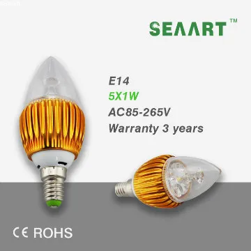 High quality LED  light candle 3W 4W 5W