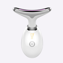 3 Color Vibration Facial Neck Skin Tightening Massager