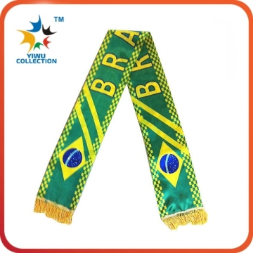promotional plain color sports custom cheap satin long scarf