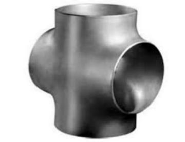 High pressure stainless steel butt weld equal cross