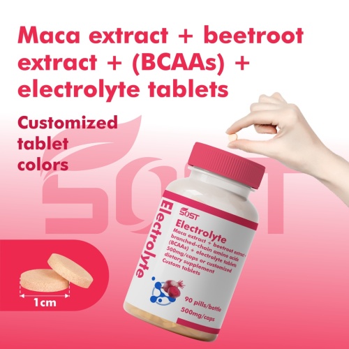 Compresse masticabili elettrolitiche di Maca Barbabietola BCAA