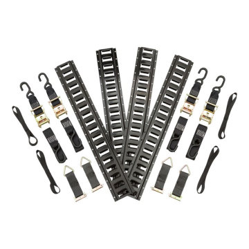 Wholesale 2 Inch E-Track Tie Down Rail Set with Ratchet Straps