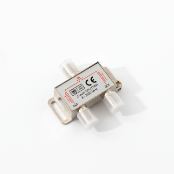 High Quality 2-Way TV Splitter 5-2500 MHz - 1 Input 2 Output Satellite Splitter