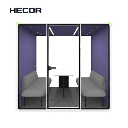 Smart-Tech 4 Person Meeting Booth