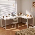 L-Shaped Desk with Hutch Staples