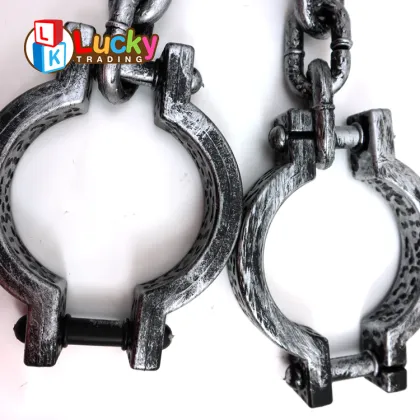 Prisoner Theme Bloody Halloween Weapons and Chain Costume Props