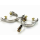 Decorative Horse Spur With Brass Rowel & Buttons