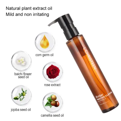 Shu Uemura Amber Water Facial Cleansing Oil Sample for Customized Lip, Eye, and Face Makeup Removal