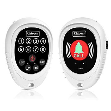 AXLTD Wireless Elderly Monitoring Call Button & Caregiver Pager System