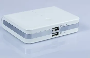 Ipad Dual Usb Power Bank 8800mah Abs / Potable Power Banks