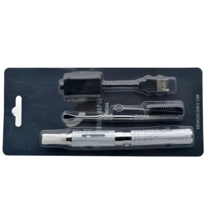 Burning dry Herb vaporizer hot