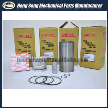 SK60 Excavator 4JB1 engine Cylinder Liner Kit 4JB1 6BG1 6SD1 6BD1T 6HK1 4HK1 4JB1 4LE1 4LE2 6WG1 4BD1 4BG1 6RB1