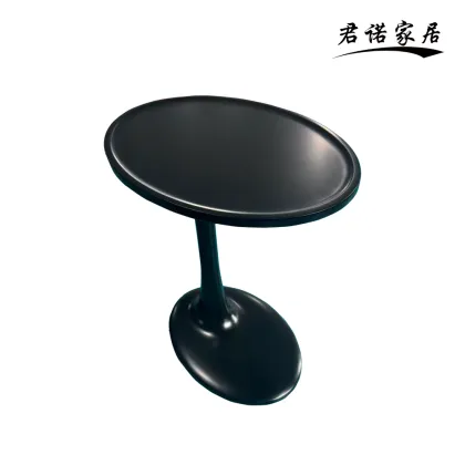 Elegant Black Mixed Paint Coffee Table