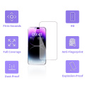 iPhone 14 시리즈 용 압제 유리 스크린 보호기