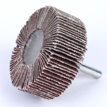 60x25x6mm Aluminiumoxidlappenrad mit Schacht zum Metallpolieren
