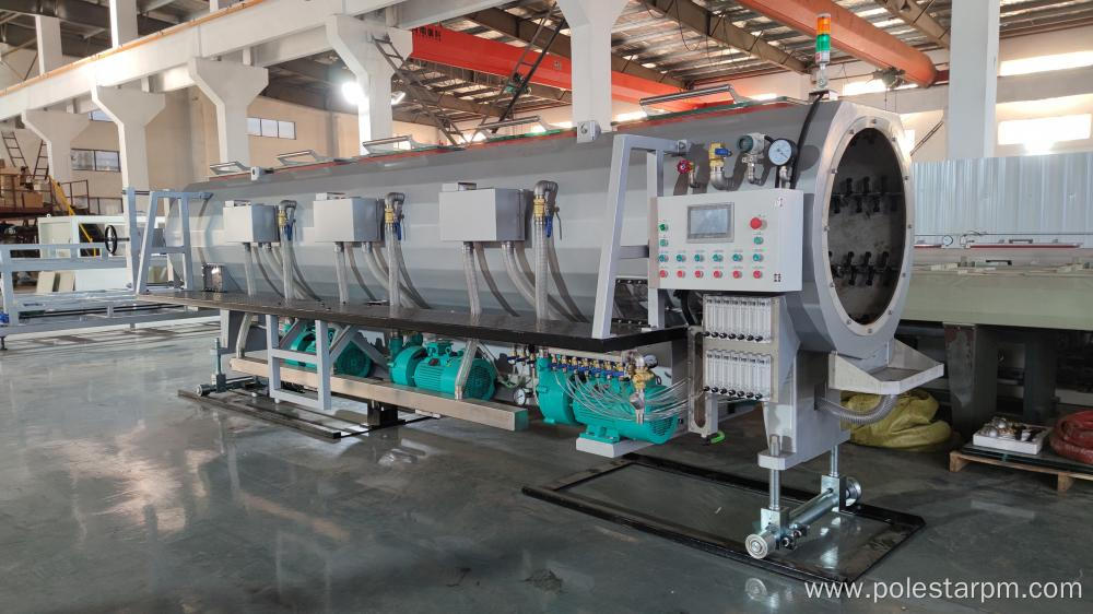 Plastic Pipe Making Machine Vacuum Calibration Tank