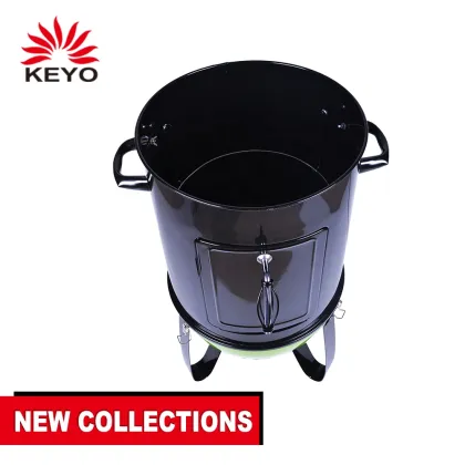 Smoker Bbq multifunction Meat Smoker Charcoal Barbecue Fish Smoker BBQ Grill