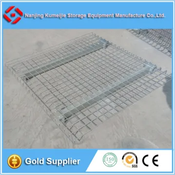Warehouse Metal Wire Mesh Shelf Deck