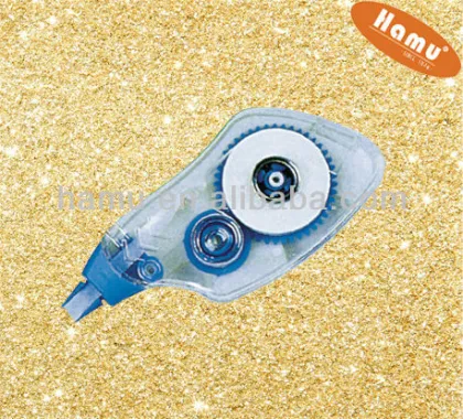 Blue Plastic Correction Tape Stationery