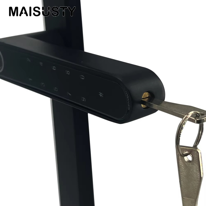 Ручка с отпечатками отпечатков алюминия с разбитым мостом