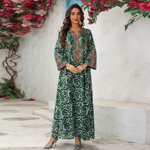 لباس عبای جلبیه تمام دوزی شده ماه رمضان