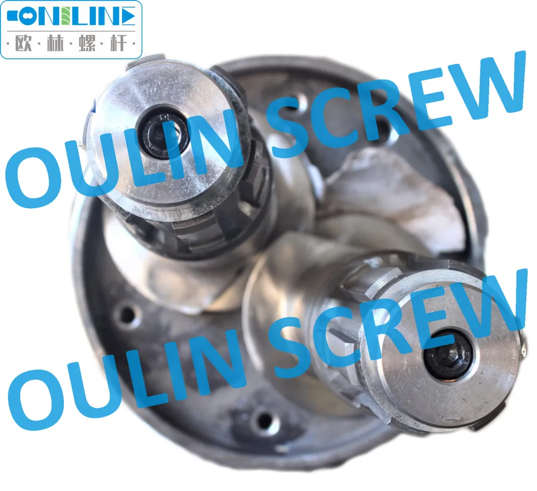 55/120 SKD61 Liner Double Conical Screw and Barrel for PVC Extrusion