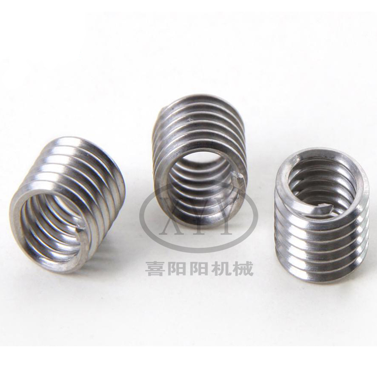 Manufacturer's M8*1.25 Tangless Steel and Stainless Steel Screw Wire Thread Insert Fasteners in Metric System Carton Packing