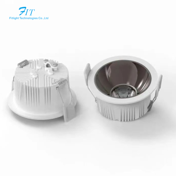 Anti-Glare 35W Recessed Downlight - Project Down Light Die-Casting Aluminum Cob Wall Washer