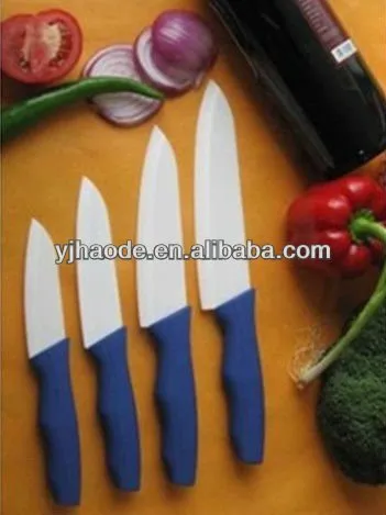 2013 new design 4 pcs zirconia ceramic knife set