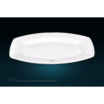 10 Inch Melamine Oval Shape