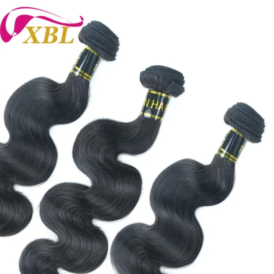 XBL Mink Brazilian Human Hair Bundle: Regular Wave, Virgin, Unprocessed Raw Hair Weaving with Cuticle Aligned Mink Hair Bundles