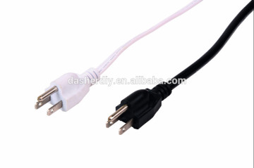 china supply High quality CCC 3pin plug & 8S303 switch & braided wire with lampholder