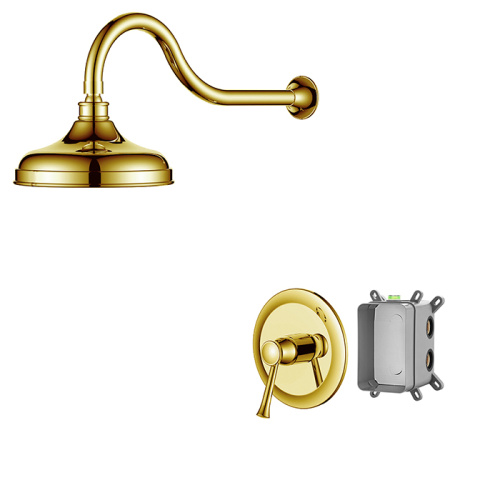 Oil Rubbed Bronze Shower Faucet With Rain Head