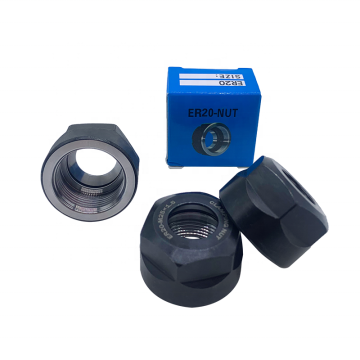 High Precision Clamping Nuts - 10 Pcs ER20-M25x1.5 for Engraving Machine