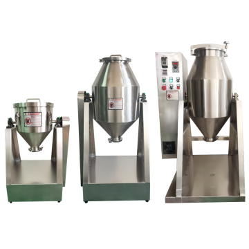 High Quality 400kg Rotating Drum Dry Mixing Machine for Food Batch Mixing and Powder Mixing
