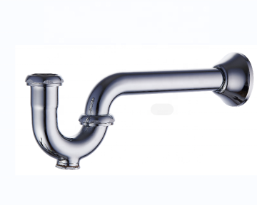 USA Standard Bathroom Basin Drainer - Hot Sale Bottle Trap 1 1/4\" Tubular Water Waste Sink P Trap Siphon