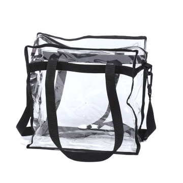 PVC mode axel stor kapacitet crossbody väska