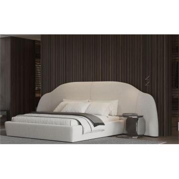 Lit king size lits lits en tissu lit moderne